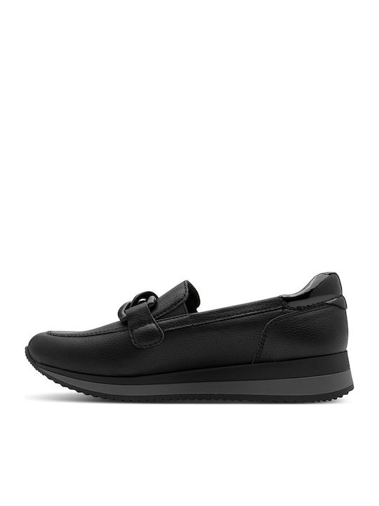 Softline Women's Loafers in Black Colour