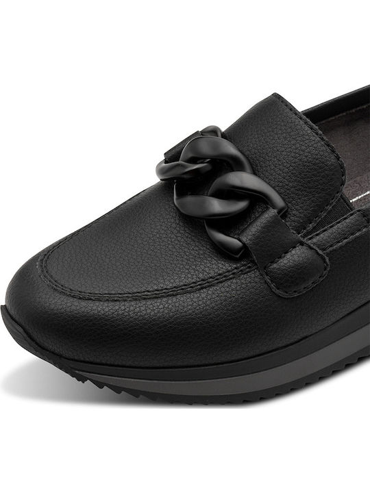 Softline Women's Loafers in Black Colour