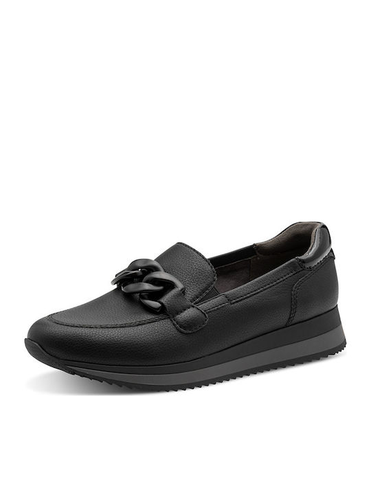 Softline Women's Loafers in Black Colour
