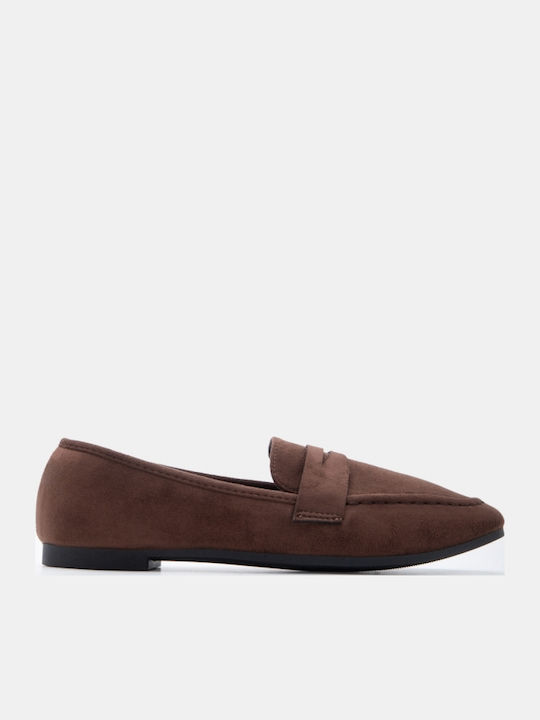 Women's Loafers In Brown Color