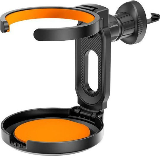XO Car Cup Holder 1 Slot for AC Vents in Black Color