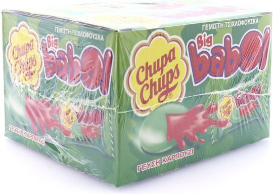 Chupa Chups Kaugummi Big Babol Wassermelone 60 Stück 6-41040