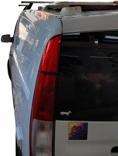 Menabo Autodachträger Bagażnik Menabo Tema Aluminium Silber Mercedes Vito W639 2003–2014 2 Stücke Bmvitow639.01