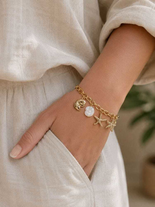 Liva Fashion Women's Chain Bracelet 16cm