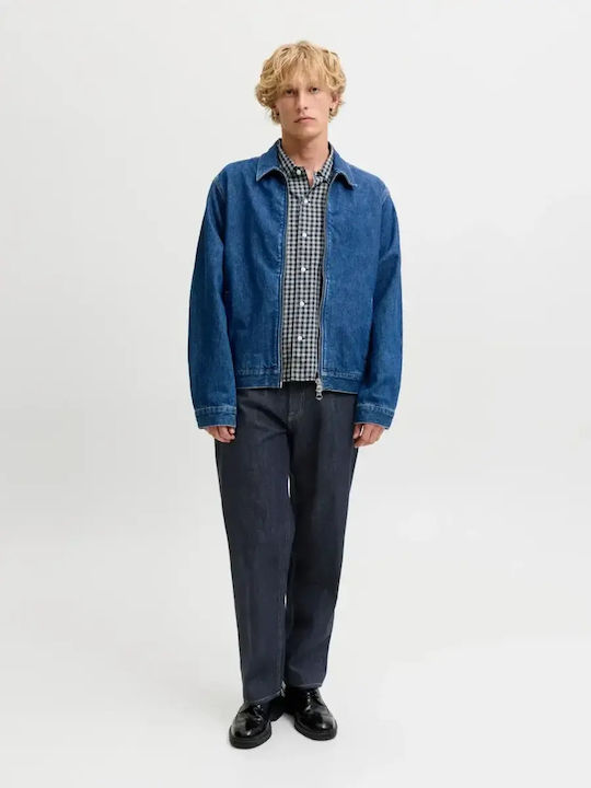 Pantaloni de blugi pentru bărbați cu croială lejeră D.k Blue Denim