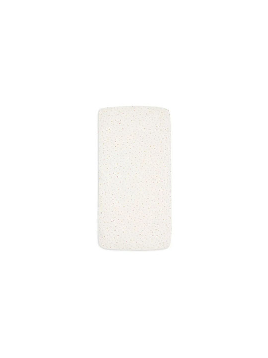 Jollein Baby Crib Flannel Fitted Sheet 75x140cm