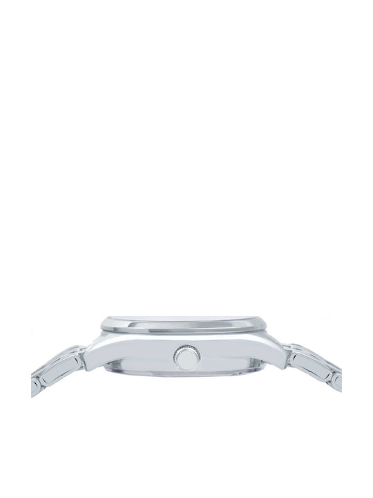 Lorus Classic Womens Battery Watch with Blue Metal Bracelet