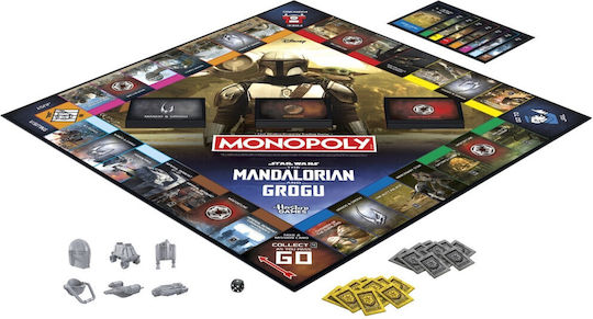 Επιτραπέζιο Παιχνίδι Monopoly Star Wars - The Mandalorian & Grogu για 2-6 Παίκτες 8+ Ετών G3170 (EN) Hasbro