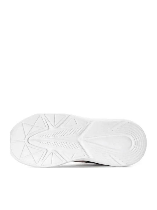 Rush Runner 6.0 Elastic Lace Αθλητικά Παιδικά Παπούτσια Running με Κορδόνια Μαύρα
