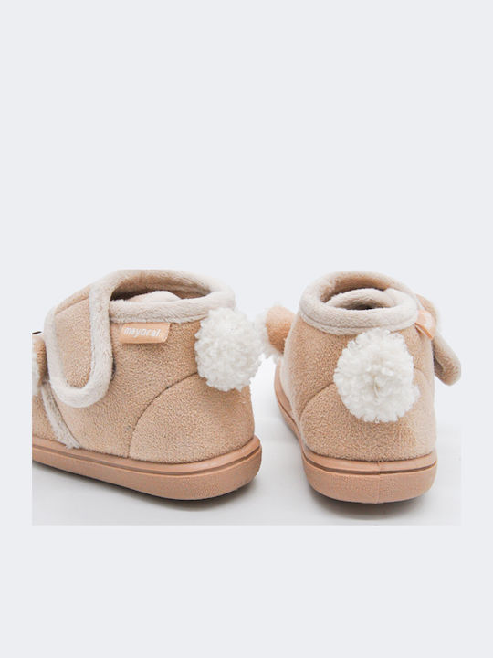 Yoyoso Kinderhausschuhe Beige