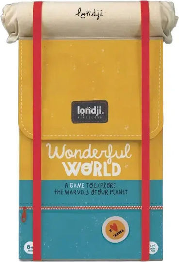 Επιτραπέζιο Παιχνίδι Wonderful World - A Game to Explore the Marvels of our Planet για 2-6 Παίκτες 8+ Ετών LF005 Londji
