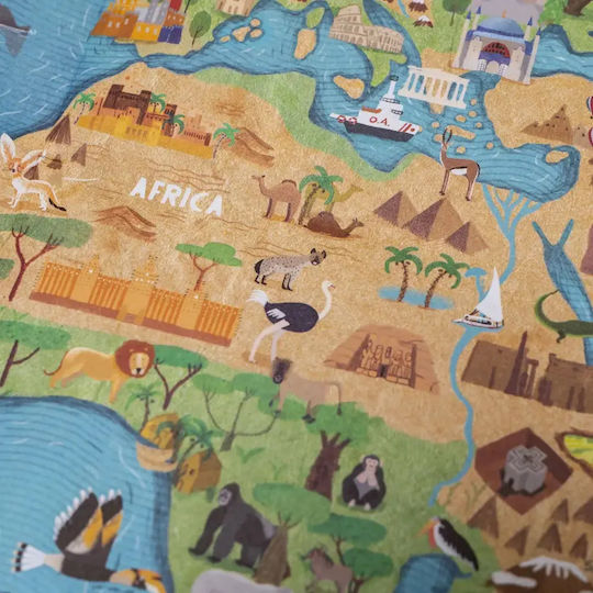 Επιτραπέζιο Παιχνίδι Wonderful World - A Game to Explore the Marvels of our Planet για 2-6 Παίκτες 8+ Ετών LF005 Londji