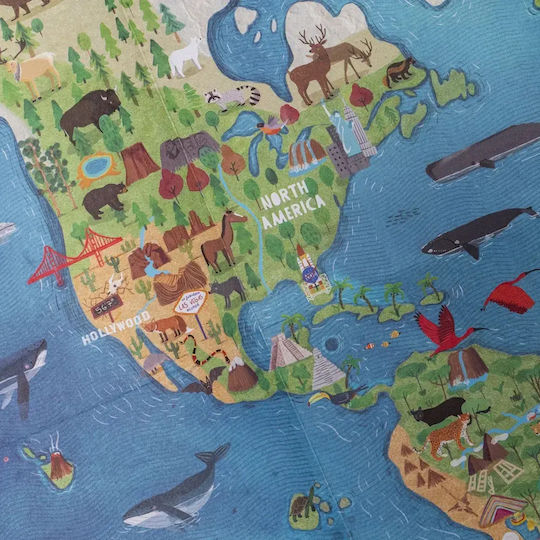 Επιτραπέζιο Παιχνίδι Wonderful World - A Game to Explore the Marvels of our Planet για 2-6 Παίκτες 8+ Ετών LF005 Londji