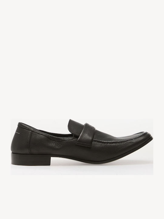 Herren Mokassins in Schwarz Farbe MM6 Mocassin Schwarz