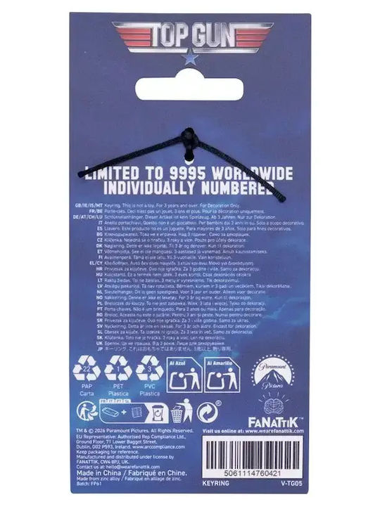 Top Gun Maverick Limited Edition Keyring