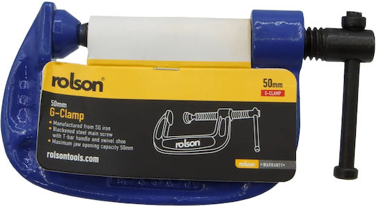G Clamp Type G Fine Thread 50 Mm Rolson