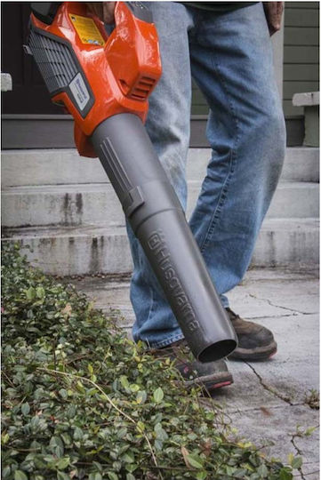Husqvarna 122iB Handheld Laubbläser Batteriebetrieb 36V Solo mit Maximaler Luftgeschwindigkeit 190,8 km/h