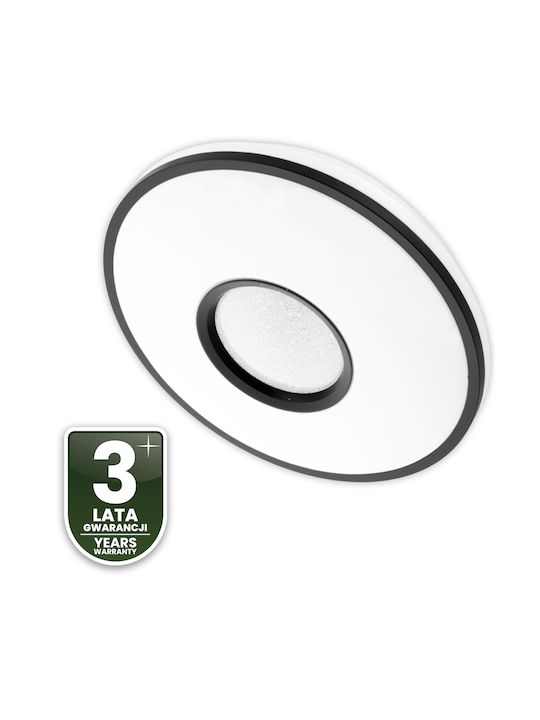 Corp de Iluminat Led de Tavan și de Perete Verus 48w Cct Alb Rotund 40cm + Telecomandă Lumiled
