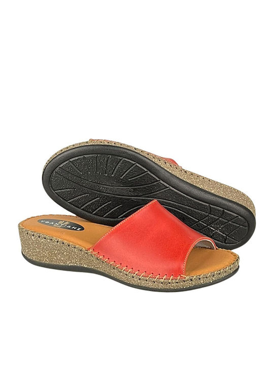 Platforme Dama Tip Slip On Roșii