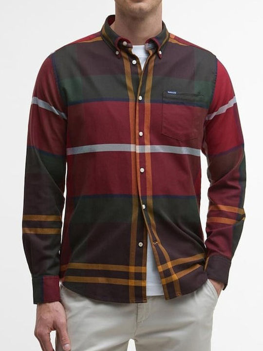 Barbour Dunoon Риза с дълъг ръкав Каре Winterberry Tartan Barbour Dunoon Риза с дълъг ръкав Каре Winterberry Tartan