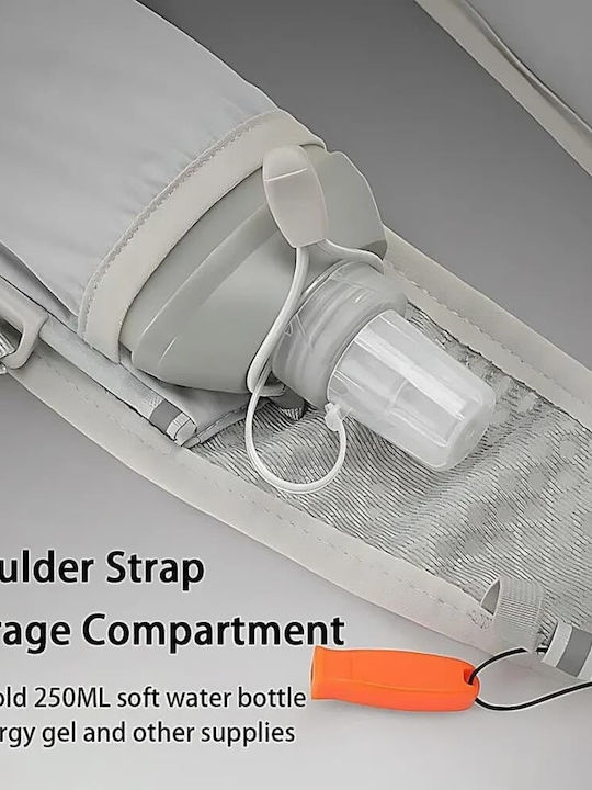 Reflective Cycling Mountaineering Backpack Vest 40*29cm Grey