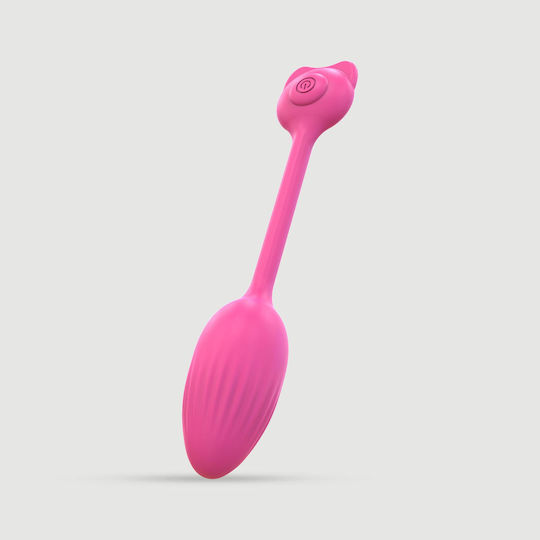 Vibrator With Remote Control Red