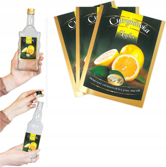 10x Ετικετες Αυτοκολλητα Βοτκα Moonshine Διαφορα Σχεδια Ετικετα Łącko