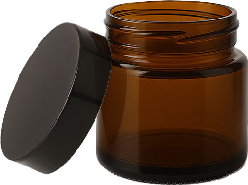 Borcan Sticlă Maro 10g 10ml Sticlă Închisă Mostre Cremă Unguent