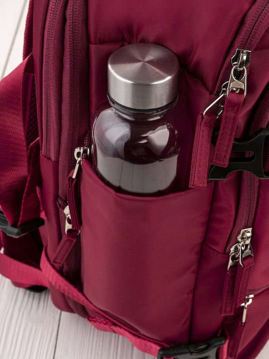 Paolo Peruzzi Backpack Αδιάβροχο Κόκκινο
