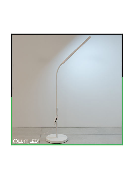 Lumiled Lampadar LED cu lumină albă reglabilă Alb