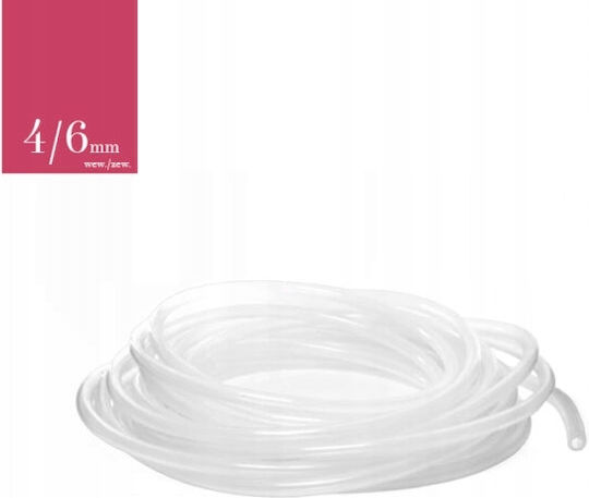 Σωλήνας Σιλικόνης 4/6 Mm Απόσταξη