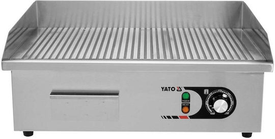 Yato Ηλεκτρικό Πλατώ Ψησίματος Χάλυβα 3kW με Λεία Πλάκα