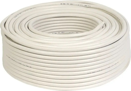 Electric Cable 5x1.5 100m White