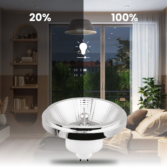 Lumiled Λάμπα LED για Ντουί GU10 Θερμό Λευκό 1521lm Dimmable
