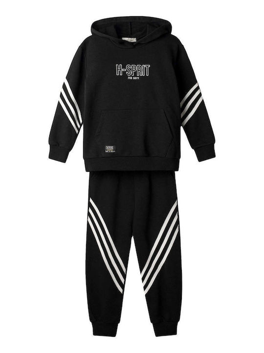 Set Trening Pentru Copii Negru 2 Bucăți