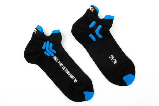 X-Socks Șosete de ciclism Negre