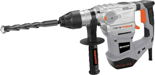 Daewoo Ударен Багер Електрически 1500W с Добре дошли SDS Plus DARH32B