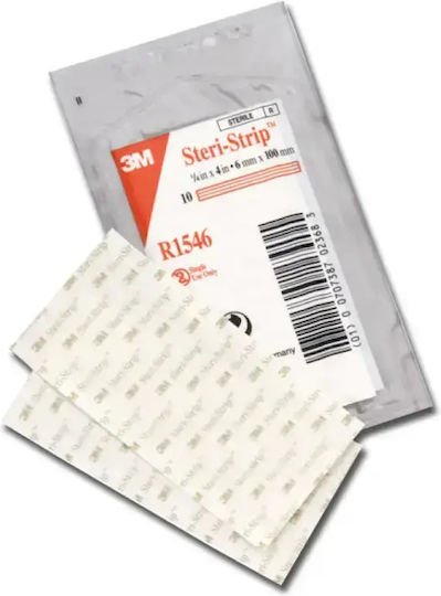 Adhesive Surgical Sutures 6mm X100mm 500 Pieces Steri Strip 3m