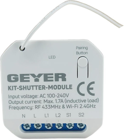 Geyer Intelligenter Schalter Wi-Fi & RF 1,7A