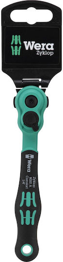 Wera Ratchet A Zyklop with 1/4" Drive Length 14.4cm