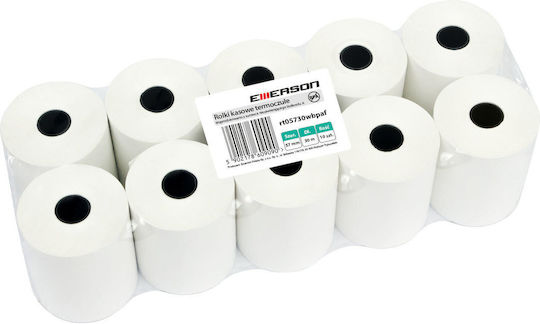 Emerson Θερμική Χαρτοταινία Ταμειακής Π57xΔ25mm 10τμχ