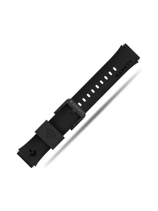 Garett Pay Kids 20 Mm Black Payment Strap