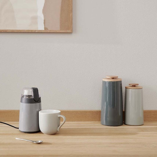 Stelton Ηλεκτρικός Μύλος Καφέ και Επίπεδα Άλεσης Καφέ