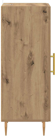 Living Room Cabinet Made of Particle Board Artisan Oak 34x34.5x90cm
