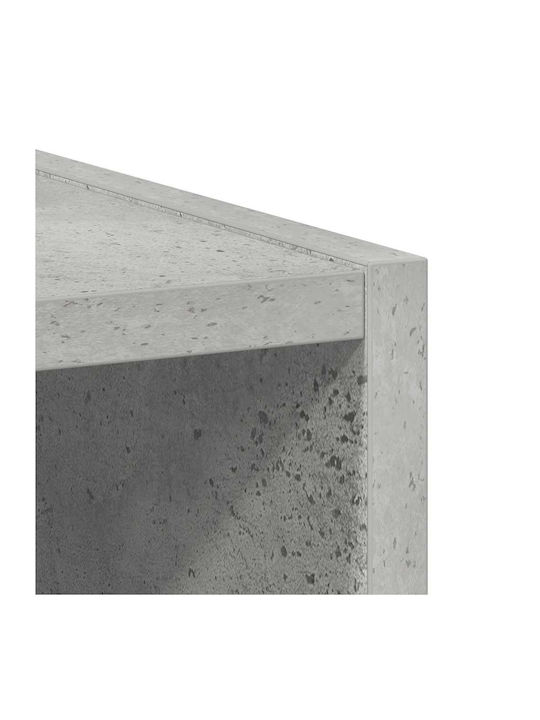 Riga Wall Living Room Cabinet made of Particle Board Grey 40x29.5x40cm