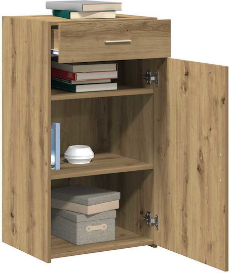 Ντουλάπι Σαλονιού από Μασίφ Ξύλο Δρυς 30x42.5x93cm