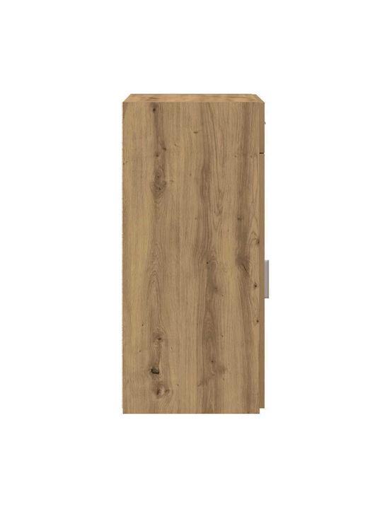 Ντουλάπι Σαλονιού από Μασίφ Ξύλο Δρυς 30x42.5x93cm