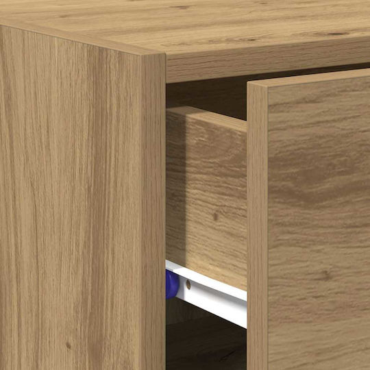 Ντουλάπι Σαλονιού από Μασίφ Ξύλο Δρυς 30x42.5x93cm