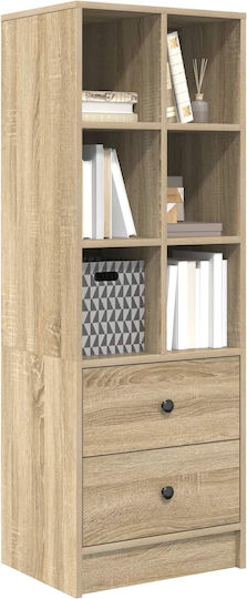 Hängeschrank fürs Wohnzimmer aus Sonoma-Eiche 45,5x34x127 cm
