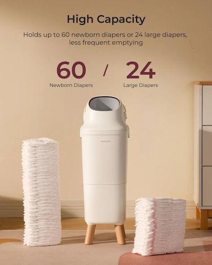 Momcozy Momcozy Abfallbehälter Für Windeln Transparent